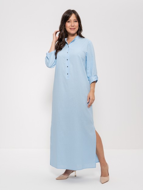 Платье  (Размер 54 Цвет голубой)