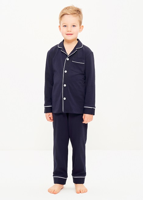 Пижама для мальчика (Размер 146-152 Цвет синий)