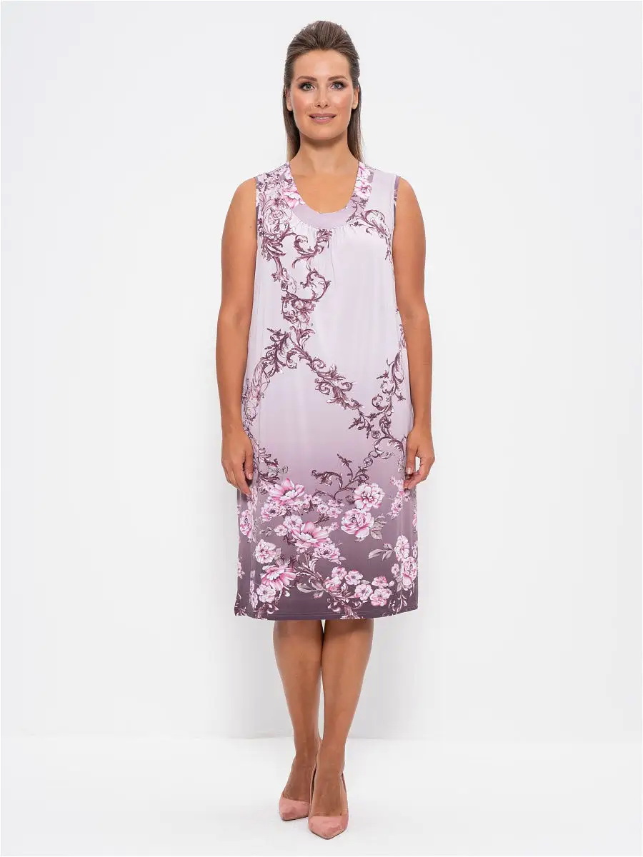 642бежевый,розовые цветы_1