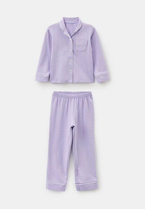 Пижама для девочек арт. 2032 (Размер 146-152 Цвет сиреневый)
