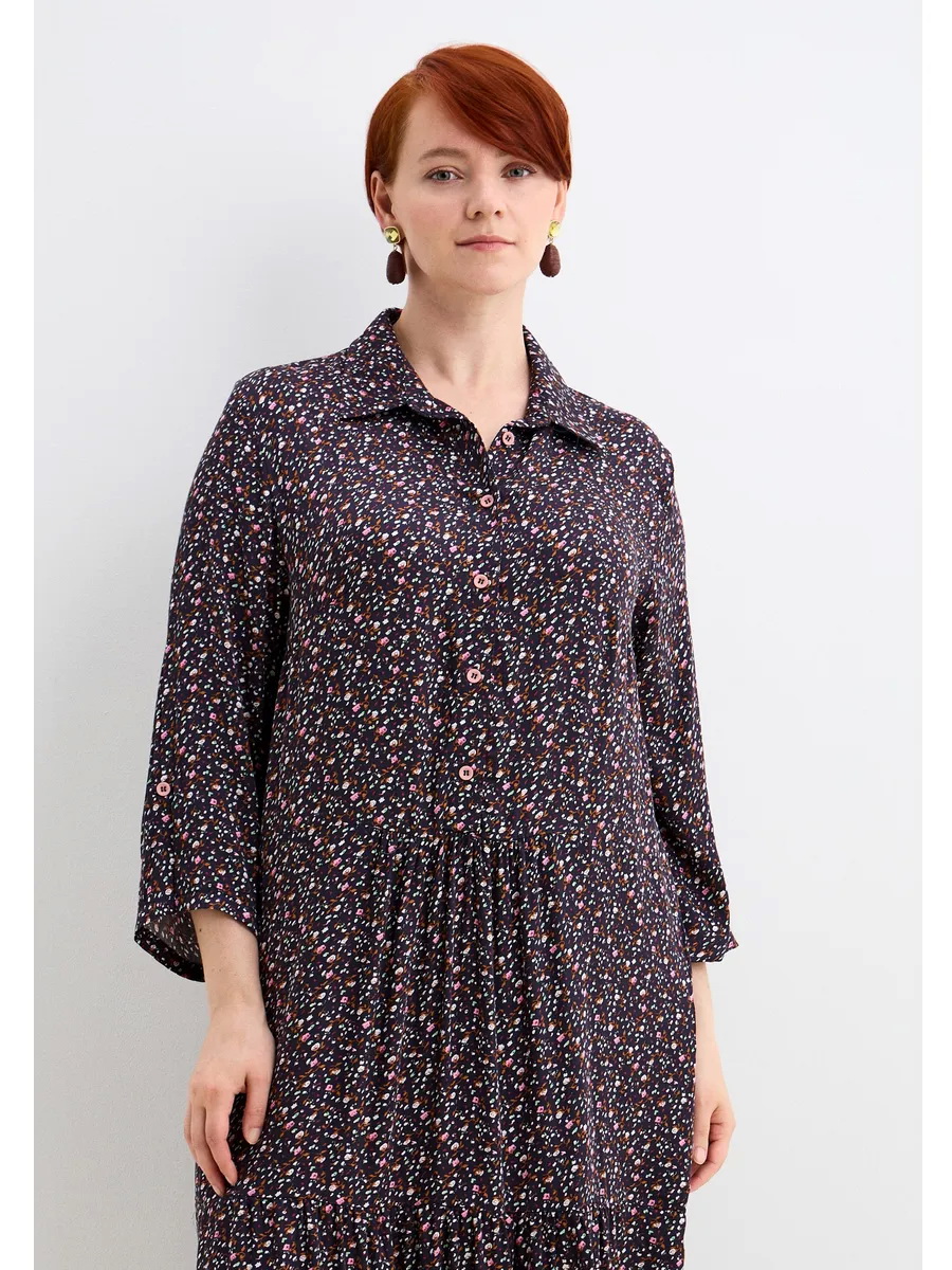 1423синий,мелкие цветы_2