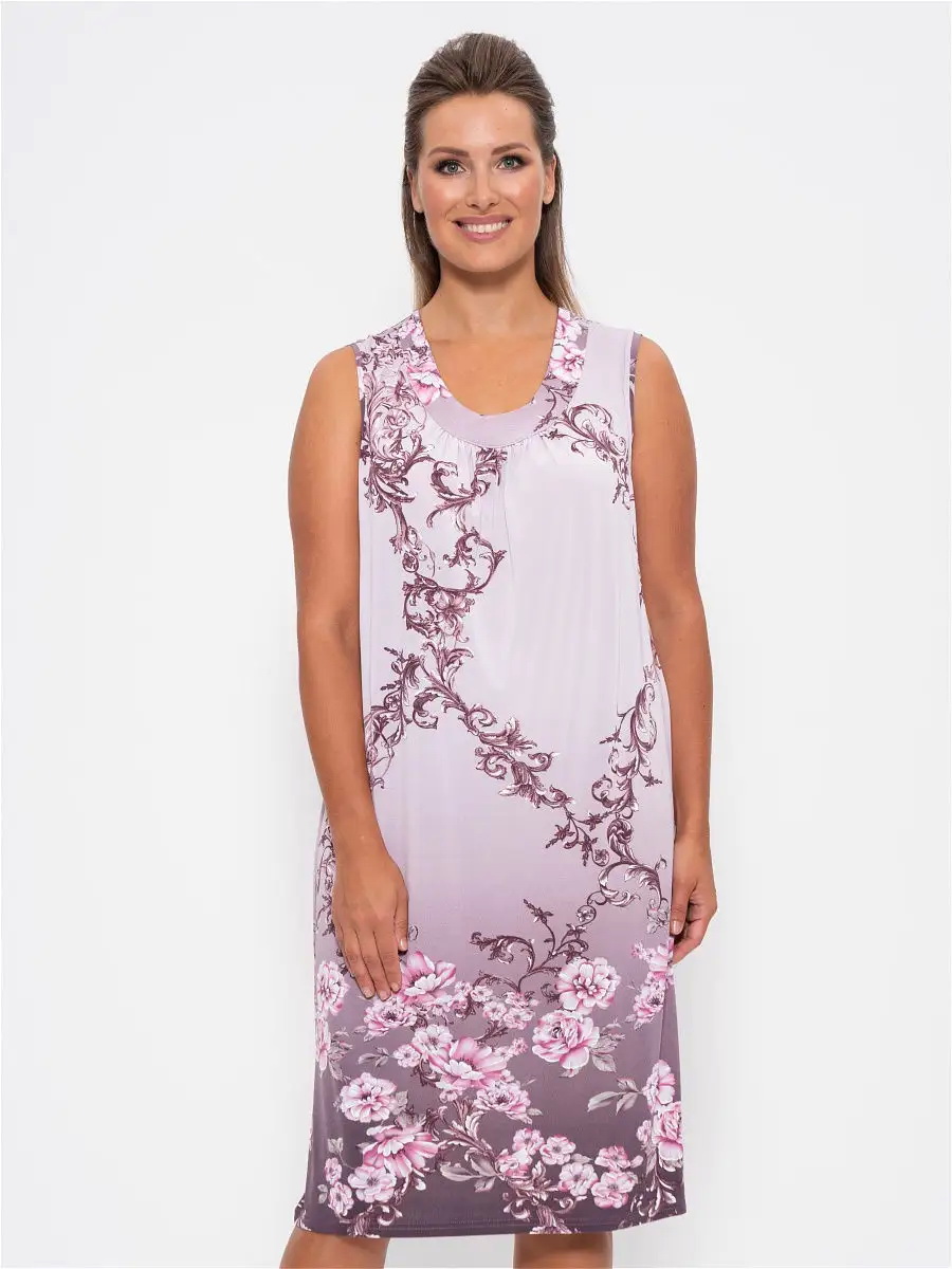 642бежевый,розовые цветы_3