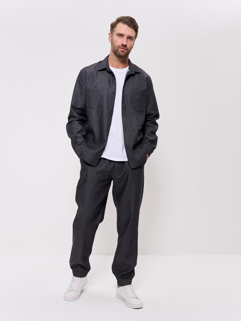 Комплект с брюками мужской (Размер 62 Цвет черный)