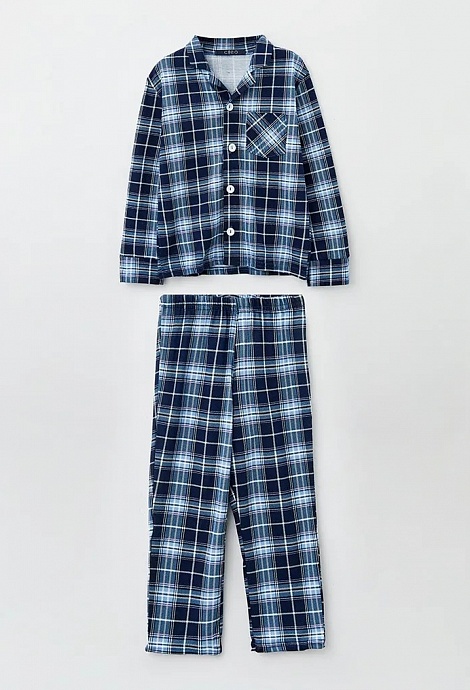 Пижама для мальчика (Размер 134-140 Цвет синий,джинсовый)