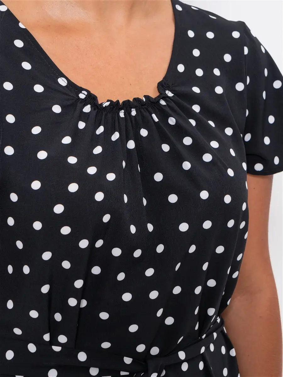 1233черный,мелкий горох_4