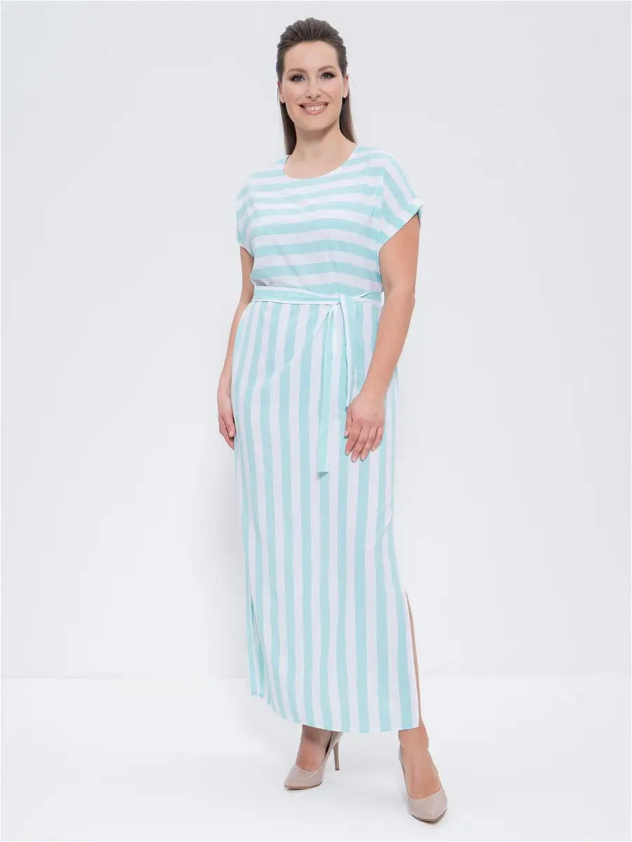 1259-1ментоловый,белый,полоска_1