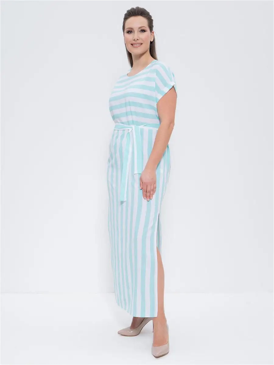 1259-1ментоловый,белый,полоска_2