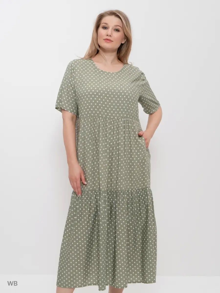 1231оливковый,мелкий горошек_2