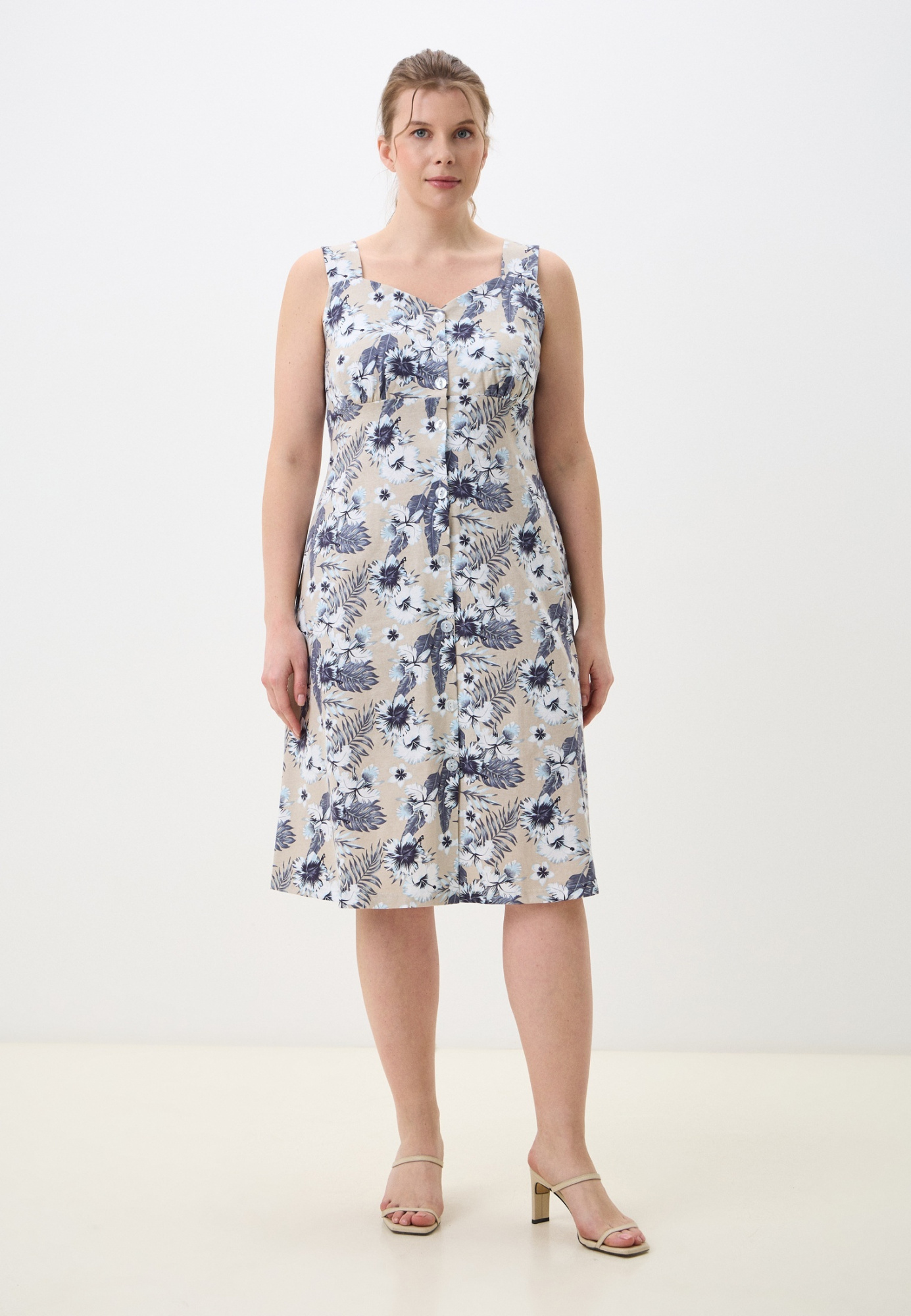 643бежевый,цветы_1